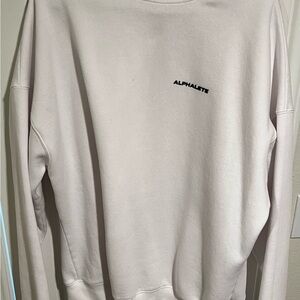 Alphalete Men's White Sweatshirt